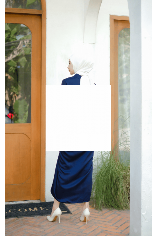 Baju Atasan kebaya Modern Azzura Navy